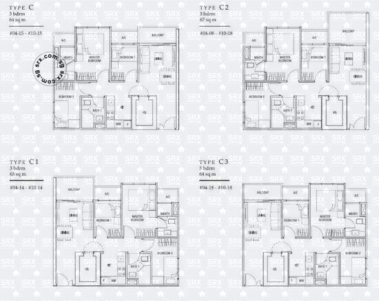 Midtown Residences (D19), Apartment #2050131